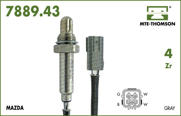 MTE-Thomson 7889.43.063 - Sonde lambda cwaw.fr