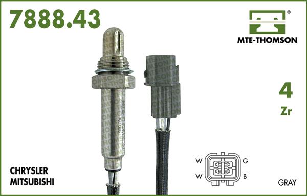 MTE-Thomson 7888.43.090 - Sonde lambda cwaw.fr