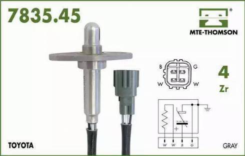 MTE-Thomson 7835.45.047 - Sonde lambda cwaw.fr