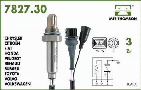 MTE-Thomson 7827.30.110 - Sonde lambda cwaw.fr