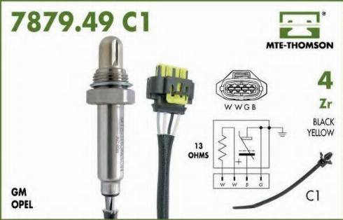 MTE-Thomson 7879.49.057C1 - Sonde lambda cwaw.fr