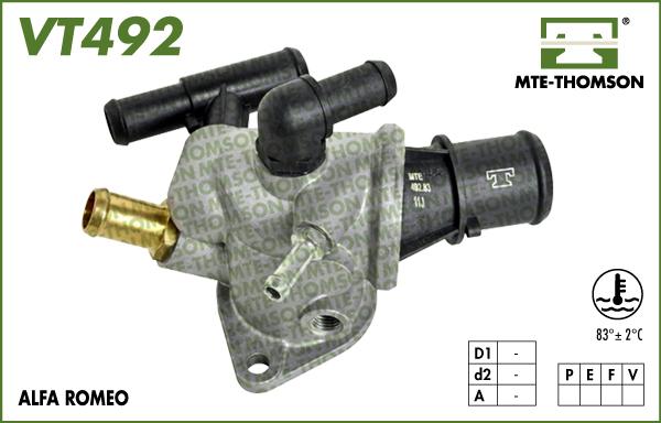 MTE-Thomson VT492.83 - Thermostat d'eau cwaw.fr