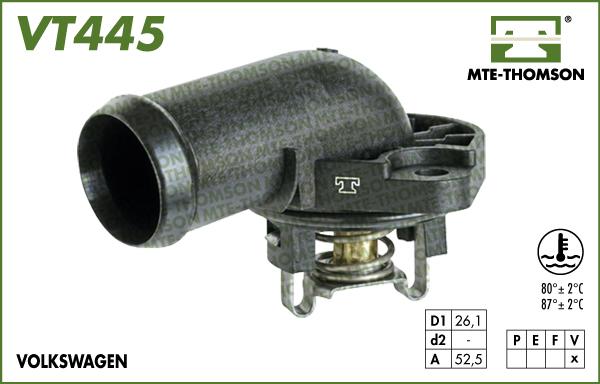 MTE-Thomson VT445.80 - Thermostat d'eau cwaw.fr