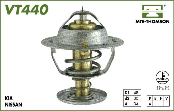 MTE-Thomson VT440.82 - Thermostat d'eau cwaw.fr