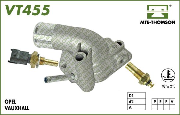 MTE-Thomson VT455.92 - Thermostat d'eau cwaw.fr