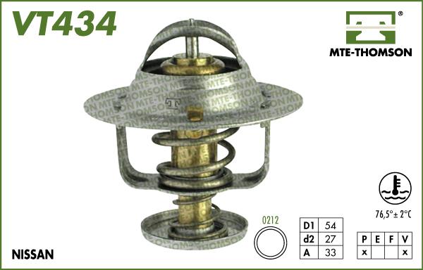 MTE-Thomson VT434.76 - Thermostat d'eau cwaw.fr