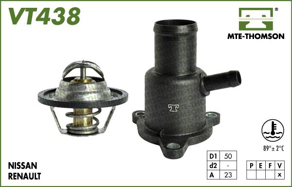 MTE-Thomson VT438.89 - Thermostat d'eau cwaw.fr