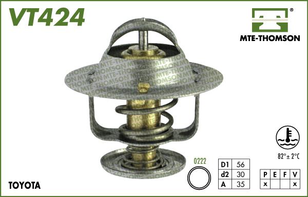 MTE-Thomson VT424.82 - Thermostat d'eau cwaw.fr