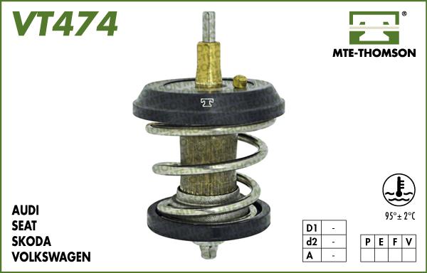 MTE-Thomson VT474.95 - Thermostat d'eau cwaw.fr