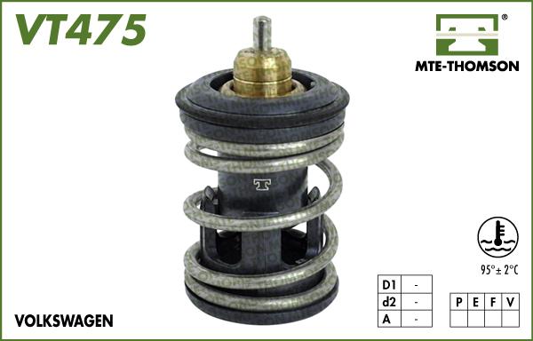 MTE-Thomson VT475.95 - Thermostat d'eau cwaw.fr