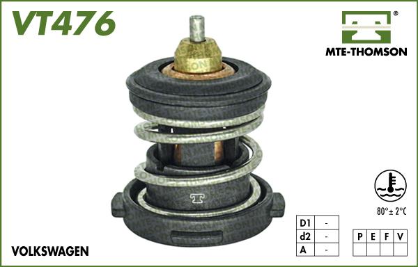 MTE-Thomson VT476.80 - Thermostat d'eau cwaw.fr