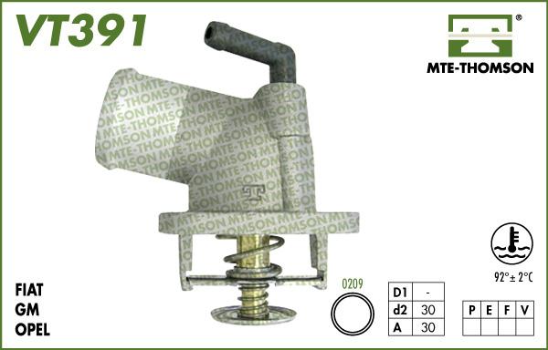 MTE-Thomson VT391.92 - Thermostat d'eau cwaw.fr