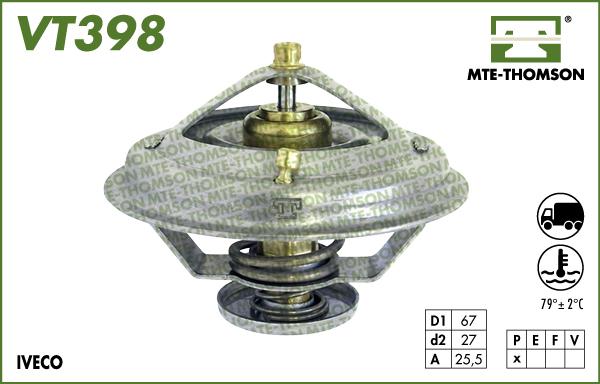 MTE-Thomson VT398.79 - Thermostat d'eau cwaw.fr