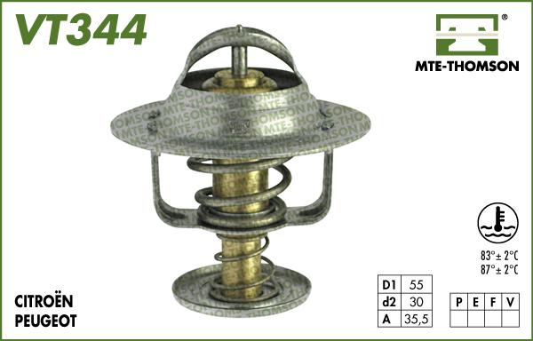 MTE-Thomson VT344.83 - Thermostat d'eau cwaw.fr