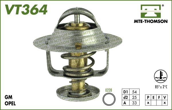 MTE-Thomson VT364.85 - Thermostat d'eau cwaw.fr