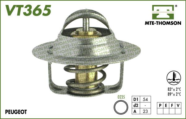 MTE-Thomson VT365.83 - Thermostat d'eau cwaw.fr