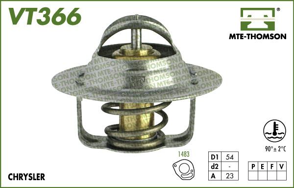 MTE-Thomson VT366.90 - Thermostat d'eau cwaw.fr