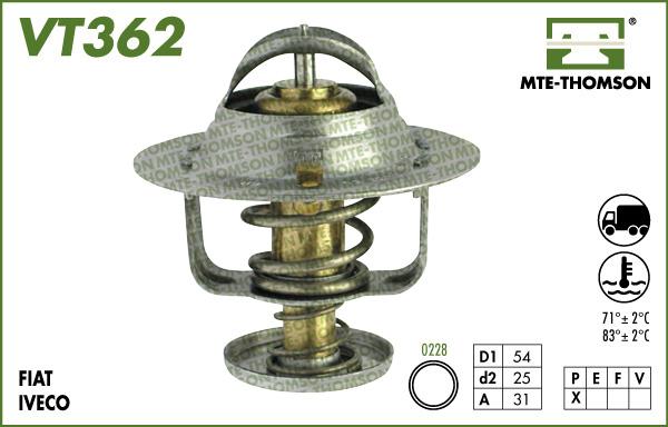 MTE-Thomson VT362.71 - Thermostat d'eau cwaw.fr