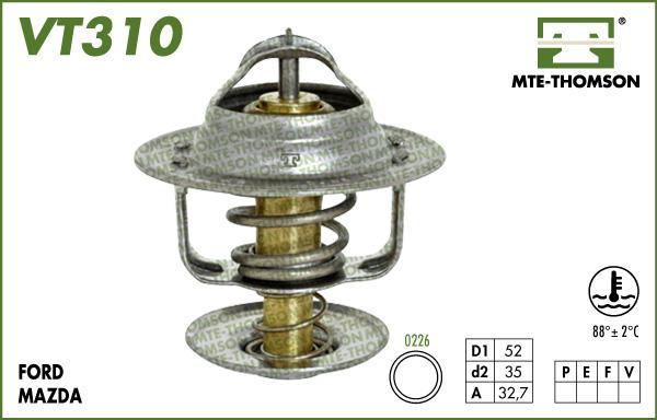 MTE-Thomson VT310.88 - Thermostat d'eau cwaw.fr