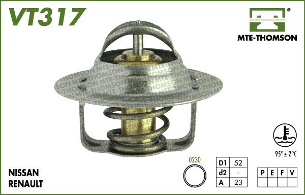 MTE-Thomson VT317.88 - Thermostat d'eau cwaw.fr