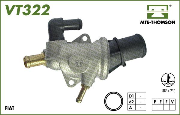 MTE-Thomson VT322.88 - Thermostat d'eau cwaw.fr