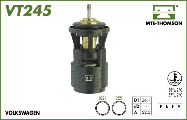 MTE-Thomson VT245.80 - Thermostat d'eau cwaw.fr