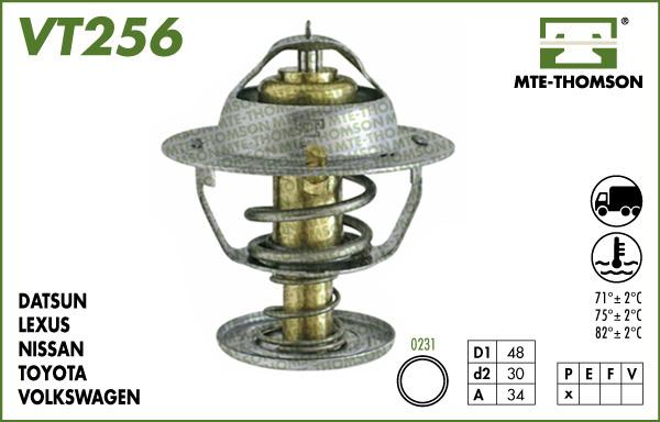 MTE-Thomson VT256.82 - Thermostat d'eau cwaw.fr