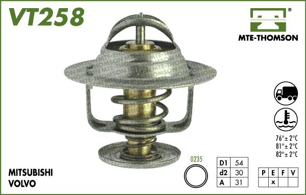 MTE-Thomson VT258.76 - Thermostat d'eau cwaw.fr