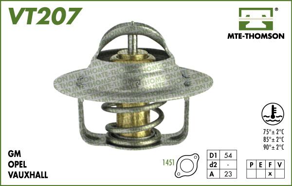 MTE-Thomson VT207.80 - Thermostat d'eau cwaw.fr