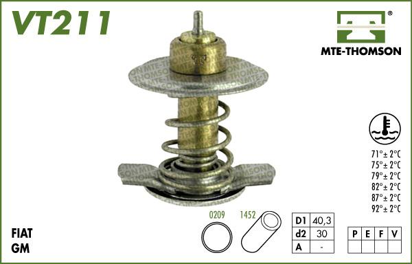 MTE-Thomson VT211.82 - Thermostat d'eau cwaw.fr