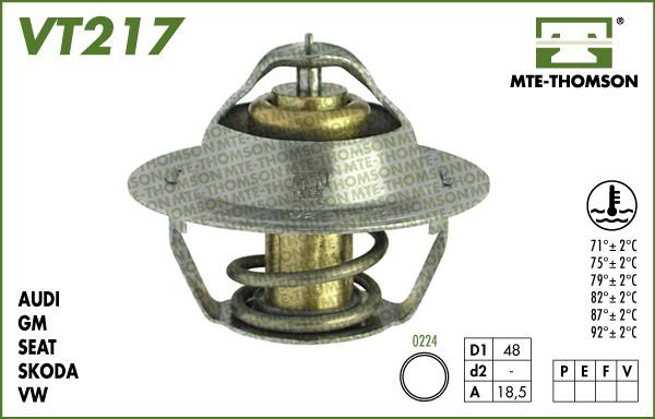 MTE-Thomson VT217.87 - Thermostat d'eau cwaw.fr