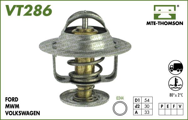 MTE-Thomson VT286.82 - Thermostat d'eau cwaw.fr