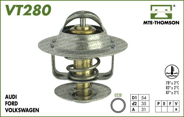 MTE-Thomson VT280.87 - Thermostat d'eau cwaw.fr