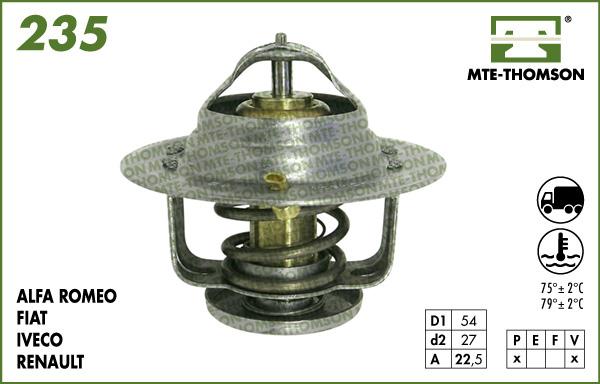 MTE-Thomson VT235.75 - Thermostat d'eau cwaw.fr