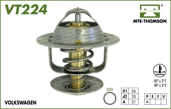 MTE-Thomson VT224.82 - Thermostat d'eau cwaw.fr