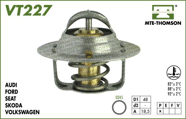 MTE-Thomson VT227.82 - Thermostat d'eau cwaw.fr