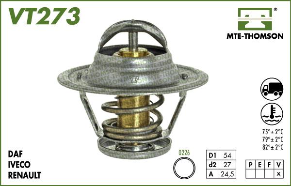 MTE-Thomson VT273.74 - Thermostat d'eau cwaw.fr