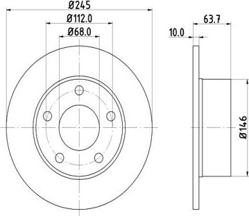 MTR 12108542 - Disque de frein cwaw.fr