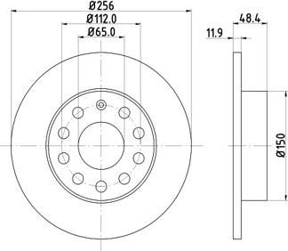 MTR 12108557 - Disque de frein cwaw.fr