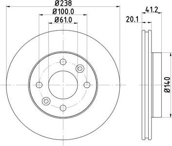 MTR 12108560 - Disque de frein cwaw.fr