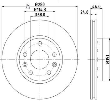 MTR 12108515 - Disque de frein cwaw.fr