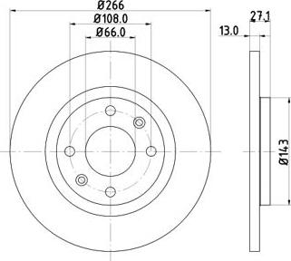 MTR 12108539 - Disque de frein cwaw.fr