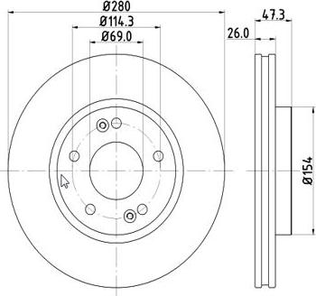 MTR 12108525 - Disque de frein cwaw.fr