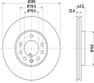 MTR 12108526 - Disque de frein cwaw.fr