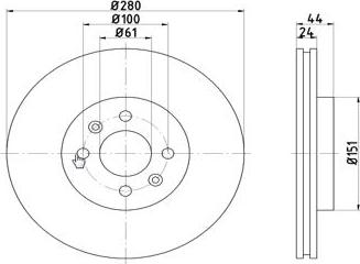 MTR 12108520 - Disque de frein cwaw.fr