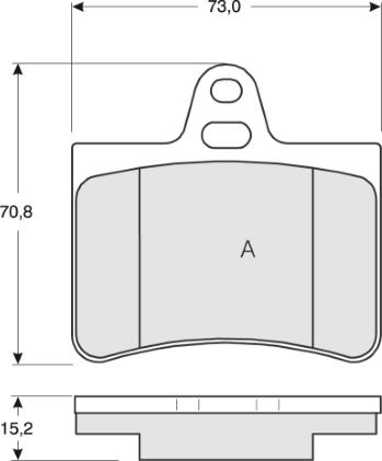 MTR MT686 - Kit de plaquettes de frein, frein à disque cwaw.fr