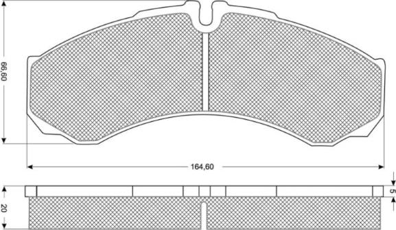 MTR MT633 - Kit de plaquettes de frein, frein à disque cwaw.fr