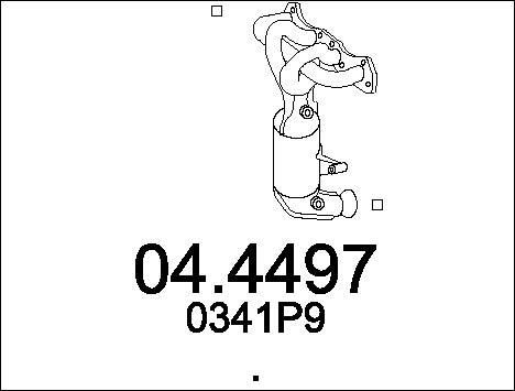 MTS 04.4497 - Catalyseur cwaw.fr