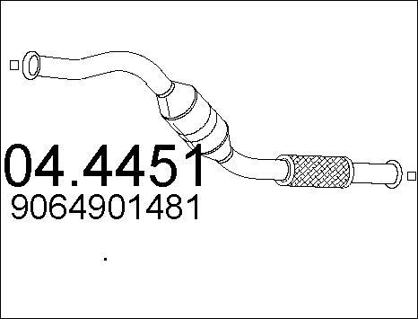 MTS 04.4451 - Catalyseur cwaw.fr