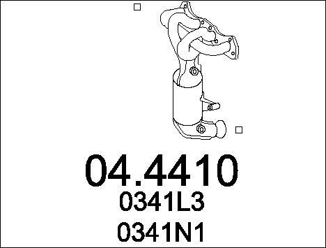 MTS 04.4410 - Catalyseur cwaw.fr